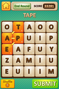 Word drop deluxe screenshot